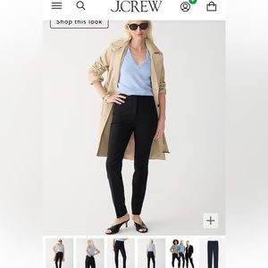 Jcrew navy trousers NWT